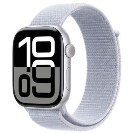 Apple Watch Series 10 GPS + Cellular 46mm Plata Aluminio con Blue Cloud Sport Loop Precio: 667.50000053. SKU: B1AKZG4RLA