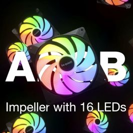 be quiet! LIGHT WINGS LX Ventilador PWM de Alta Velocidad 140mm Triple-Pack RGB Negro para PC (30.5 dB, 1800 RPM)
