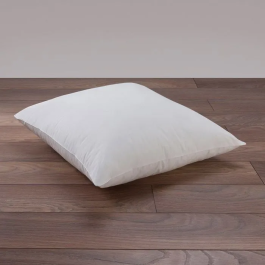 DODO DOD3307419772878 Juego de 4 Almohadas Grandes Suaves 60x60 cm Poliéster VOLUPT'AIR Blanco