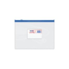 Dosier Sobre Dohe Zipper A5 Apaisado Pvc Transparente/Azul (Set de 24) Dosier Sobre Dohe Zipper A5 Apaisado Pvc Transparente/Azul (Set de 24) Precio: 23.50000048. SKU: BIX99473