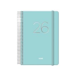 Agenda Anual (2026) Dohe Gloss Espiral Tapa Extra Con Goma 125X180 D/P Verde Precio: 17.5000001. SKU: S8404149