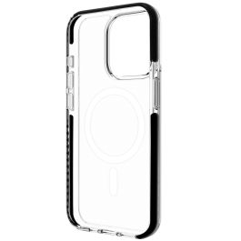 Muvit Funda Recycletek MagSafe Shockproof para iPhone 15 - Material Reciclado, Protección contra Golpes y Caídas