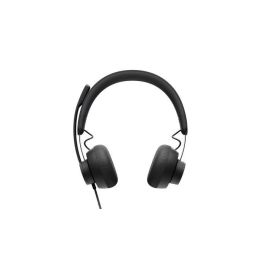 Logitech 981-000870 Auriculares con Diadema Zone Wired MSFT Teams USB-C Alámbrico Gris