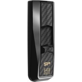 STICK Silicon Power USB-Stick 64GB USB3.0 B50 Black