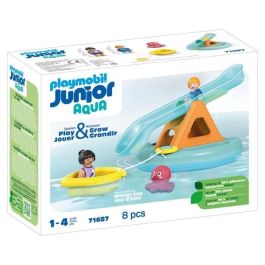 Isla De Baño Con Tobogán Junior 71687 Playmobil Isla De Baño Con Tobogán Junior 71687 Playmobil