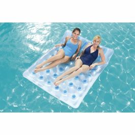 Bestway Colchoneta Doble Hinchable Vasos 193x142 cm Playa y Piscina 43055