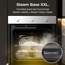 Cecotec Horno Multifunción Bolero Hexa Inox 2800W 70L Temporizador y Vapor