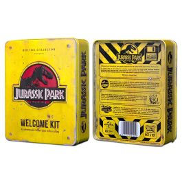 DOCTOR COLLECTOR Replica caja metal Jurassic Park Welcome Kit Standard - Kit coleccionista con 10 accesorios Precio: 42.89000001. SKU: B1GHHWWTLG