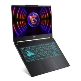 MSI Cyborg 15 A13VF-828XES Portátil 39,6 cm (15.6") Full HD Intel® Core™ i7 i7-13620H 16 GB DDR5-SDRAM 512 GB SSD NVIDIA GeForce RTX 4060 Wi-Fi 6E (802.11ax) FreeDOS Negro