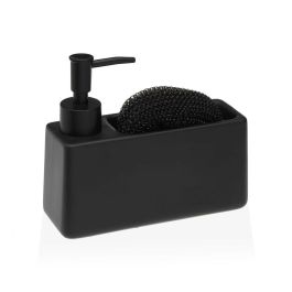 Estropajo Versa Negro Cerámica Plástico 6,3 x 14,5 x 16,8 cm Precio: 8.68999978. SKU: B1ENXLCN24