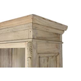 DKD Home Decor India 1c24 Vitrina Madera Reciclada Natural 130 x 55 x 209 cm
