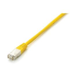 EQUIP 605669 Cable de Red Ethernet Cat6A S/FTP LSZH de 20m, Doble RJ45, Amarillo