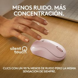 Ratón Logitech M240 Rosa