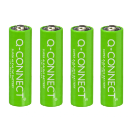 Q-connect Pila Alcalina AAA Paquete con 20 Unidades