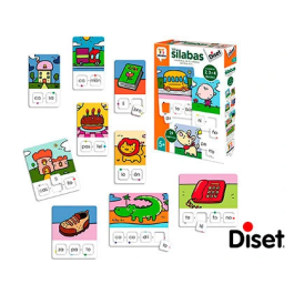 Diset Juego Didáctico Las Sílabas Precio: 13.50000025. SKU: B1K37RERVM