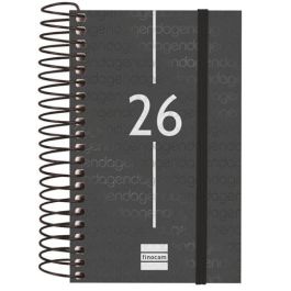 Finocam Agenda Espiral Year 2026 E3-79x127 mm 1 Día Página Tapa PP Negro Moderna, Mini y Ligera para Uso Personal y Profesional Precio: 8.68999978. SKU: B13L8JADCL