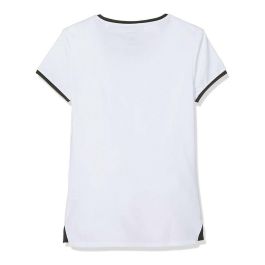 Camiseta de Manga Corta Infantil Adidas CLUB TEE DU2464 Blanco Poliéster