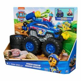 Paw Patrol Vehículo Deluxe de Chase con Rescue Wheels - Funciona con 2 Pilas AAA - Edad Recomendada 3 Años Paw Patrol Vehículo Deluxe de Chase con Rescue Wheels - Funciona con 2 Pilas AAA - Edad Recomendada 3 Años