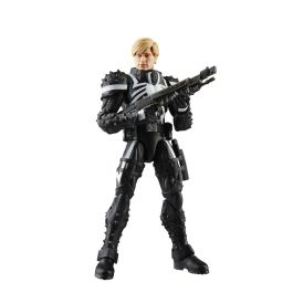 Hasbro G0786 Figura Agente Venom Marvel Legends Series, articulada 15 cm (cómics Spider-Man), con 7 accesorios