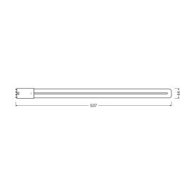 [LVE-4058075822191] Lámpara LED Ledvance/DULUX 2G11 25W 3250Lm 4000K 140º IP20 - Blanco Natural