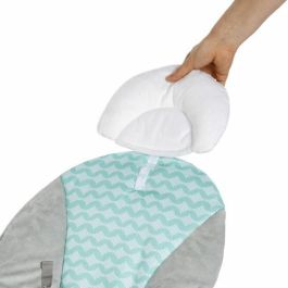 Ingenuity Hamaca Vibradora Bouncity Bounce con Vibraciones Calmantes, Arco de Juegos con 2 Juguetes, Funda Extraíble y Lavable - Goji