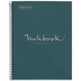 Miquelrius Cuaderno Notizblock ECO MARINE Reciclado A4 80 Hojas Azul