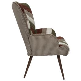 Home Deco Factory Butaca Sillón Patchwork Cocooning Poliéster