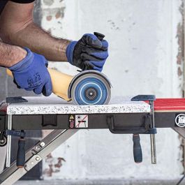 Rubi R30986 Disco Diamantado TVR Superpro Ø115 mm para Granito, Gres Porcelánico, Klinker y Materiales Duros Corte Seco