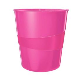 Papelera Plastico Cerrada Leitz Wow 15L Fucsia Precio: 11.49999972. SKU: B1ECD4CC8W