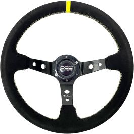 Occ Motorsport Volante Desplazado Mod. Track OCCVOL003 Piel Vuelta Brazos Negros Deportivo 350mm Profundidad 90mm Precio: 47.49999958. SKU: S3702922