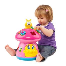 Seta actividades rosa 40 cm con musica, sonidos y formas Seta actividades rosa 40 cm con musica, sonidos y formas
