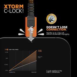 Cable USB Xtorm CXX2003 Naranja