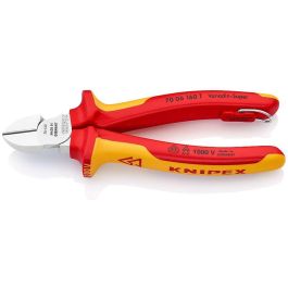 Knipex 70 06 160 T Alicates de Corte Diagonal, 4mm, Acero Cromo Vanadio, Plástico, Protección contra Caídas, Rojo/Amarillo Precio: 55.50000049. SKU: B18ZR3G8ED