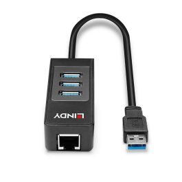 Lindy USB 3.0 Hub and Gigabit Ethernet Converter Lindy USB 3.0 Hub and Gigabit Ethernet Converter
