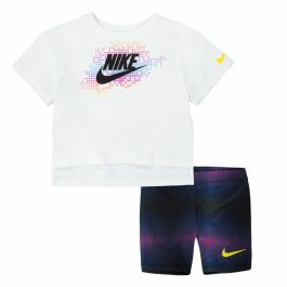 Conjunto Deportivo para Niños Nike Aop Bike Azul Blanco Multicolor 2 Piezas Precio: 38.6353. SKU: B178PHL5WD