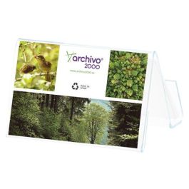 Archivo 2000 Portatarjetas de Sobremesa Premium Horizontal, 2 Compartimentos, 3 mm de Espesor, 60x90x60 mm Precio: 4.88999962. SKU: B12YPGKCXH