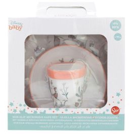 Thermobaby THE8412497066513 - Set de Comida ARISTOCHAT 3 Piezas: Plato, Bol y Taza