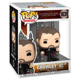 Funko Figura POP Premium Supernatural Join the Hunt Death Crowley King of Hell