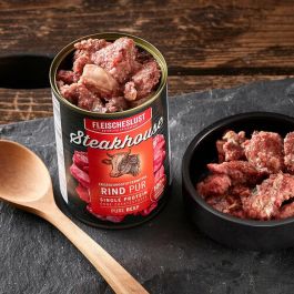 Comida húmeda Fleischeslust Pure 800 gr Ternera