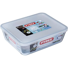Pyrex Recipiente Rectangular Cook & Freeze 26x20x8 cm - 2.6 L Vidrio Precio: 17.5000001. SKU: B1ERHMW5AZ