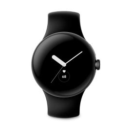 Google Pixel Watch Negro Mate 41mm Acero Inoxidable con Correa Activa Obsidiana