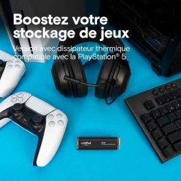 Crucial P310 SSD 2TB M.2 NVMe PCIe Gen4 7100 MB/s con Disipador