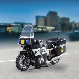 Playmobil PL5648 Maleta de Policía Motorista para Niño, 13 piezas, +4 años