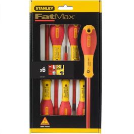 Stanley 0-65-441 Juego de Destornilladores Aislados 6 Piezas. Ideal para trabajos eléctricos y electrónica, con agarre ergonómico y suave. Precio: 31.50000018. SKU: S6501124