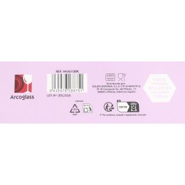 La Mediterranea Set 4 Vasos 360 cc Silex Plain (6 Cajas)