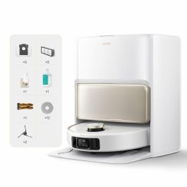 Mova MOV6977728943794 Robot Aspirador V50 Ultracompleto - Potencia 24.000 Pa, Limpieza Térmica Suelos DuoSolution