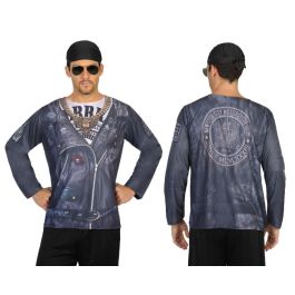 Camiseta 3D Motero Hombre Adulto Talla M-L Disfraz Fiesta Precio: 9.5000004. SKU: S1100499