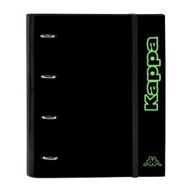Carpeta de anillas Kappa Black Verde Negro 27 x 32 x 3.5 cm Precio: 10.50000006. SKU: B18S8PMJVR
