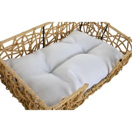 Cama Mascota Urban DKD Home Decor Marron Claro Blanco 35 x 14 x 50 cm Set de 2