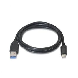 Aisens Cable USB 3.1 Gen2 10Gbps 3A Tipo USB-C a USB-A Negro 1.0M Aisens Cable USB 3.1 Gen2 10Gbps 3A Tipo USB-C a USB-A Negro 1.0M